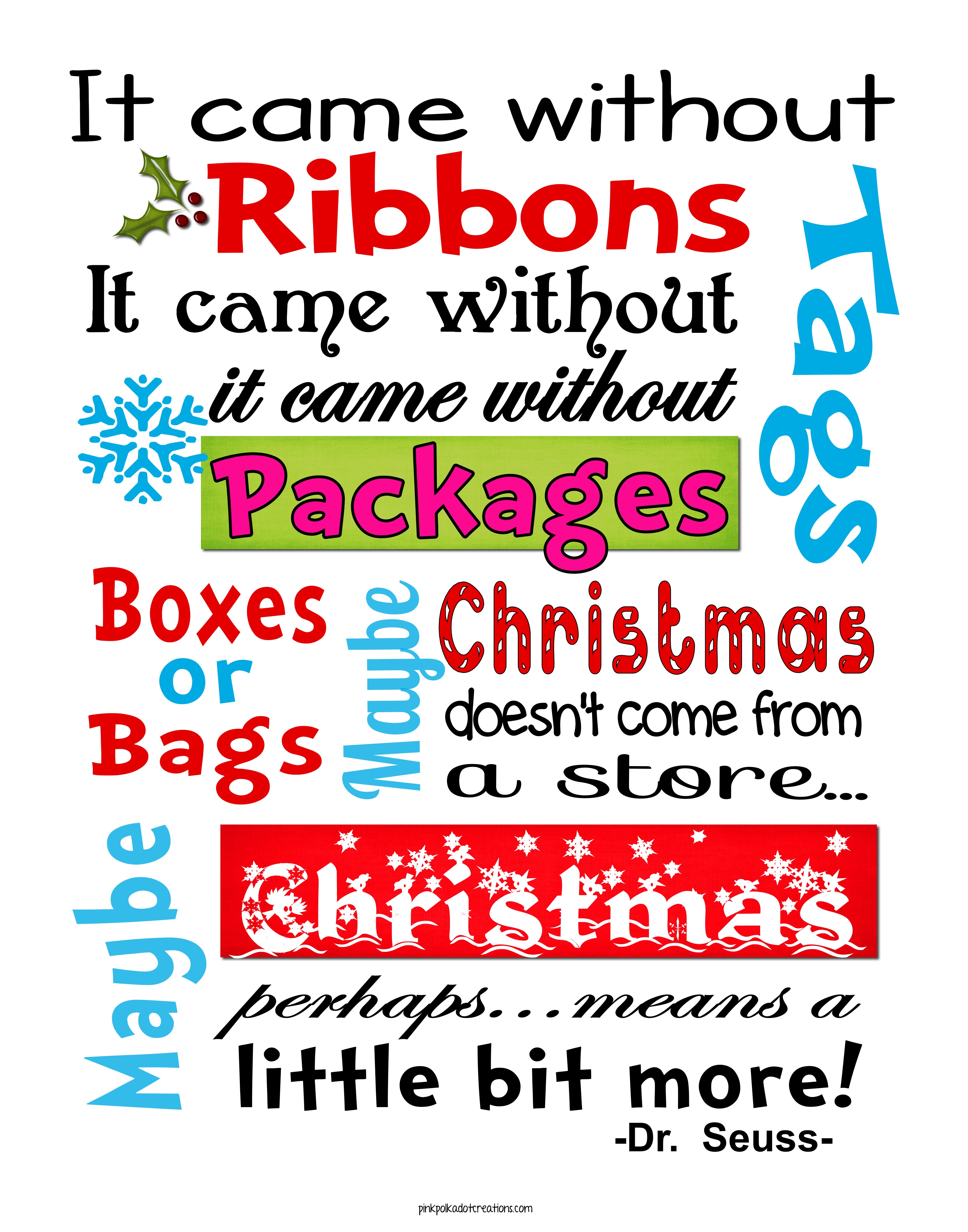 dr seuss christmas quotes