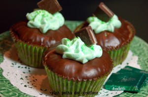 Shamrock cupcakes