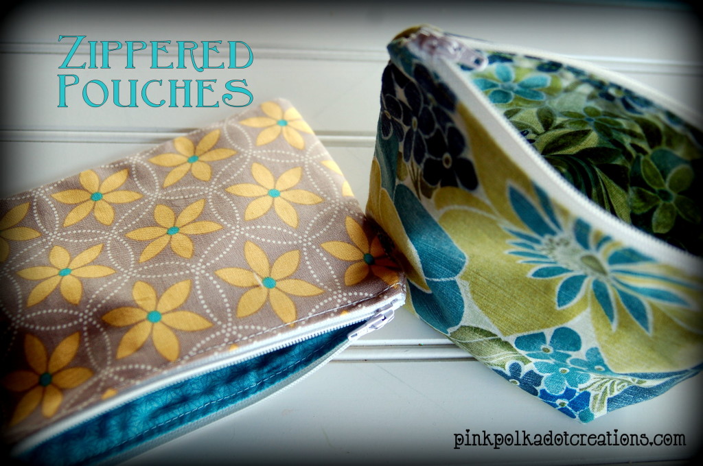 Sew a Small Lined Zipper Pouch, Beginner Sewing Tutorial, Learn to Sew