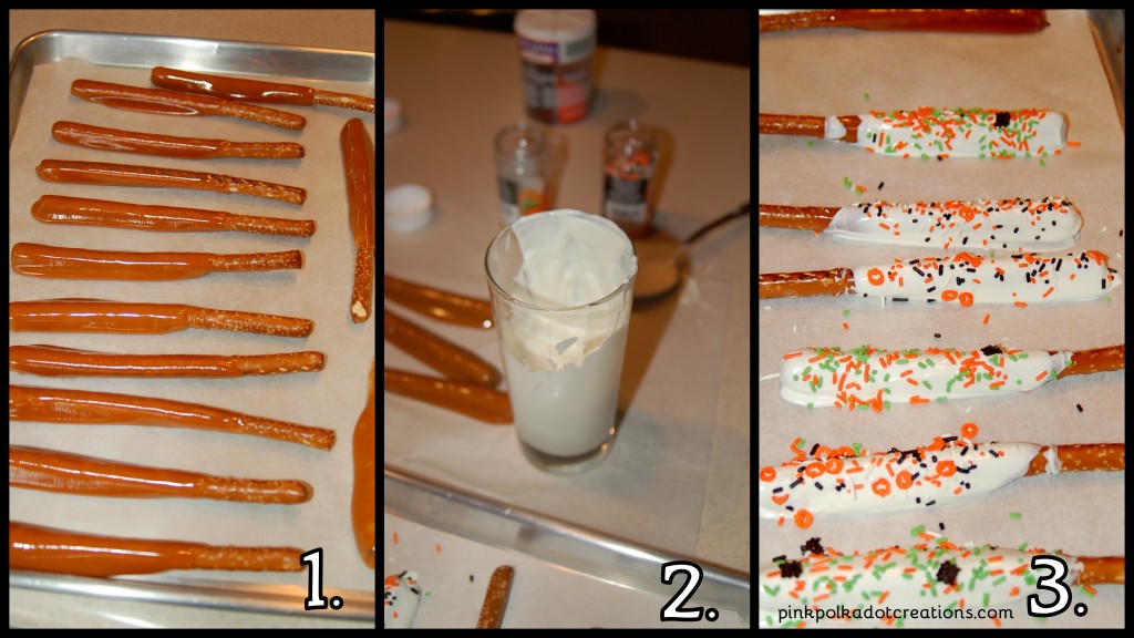 Dipped Pretzels