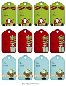 Christmas-tags