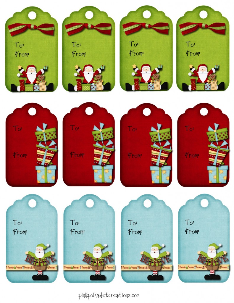 20 Best Gift Tags For Christmas 2020 - Cute Christmas Gift Tags