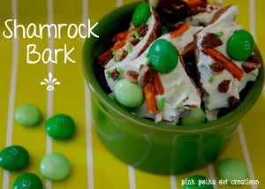 minty shamrock bark