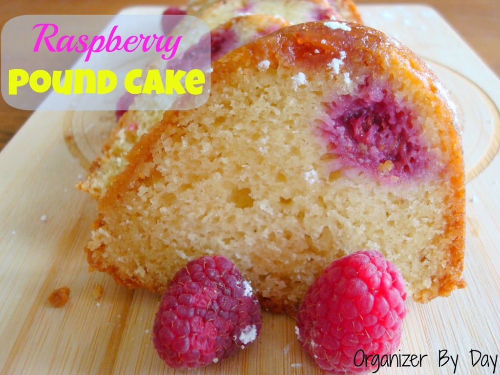 raspberry pound cake