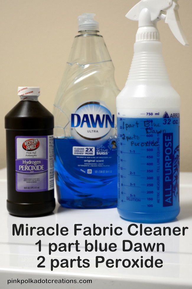 cleaner fabric diy miracle cleaning homemade stain dawn clean remover couch pink furniture spray dot cleaners couches wool pinkpolkadotcreations upholstery