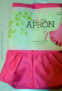 little girl's pre-made apron