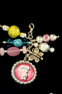 Easter bottle cap charms
