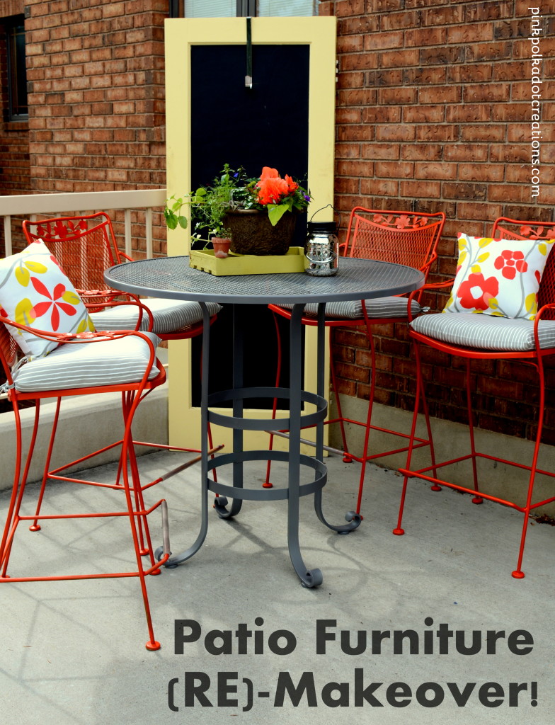 patio furniture makeover