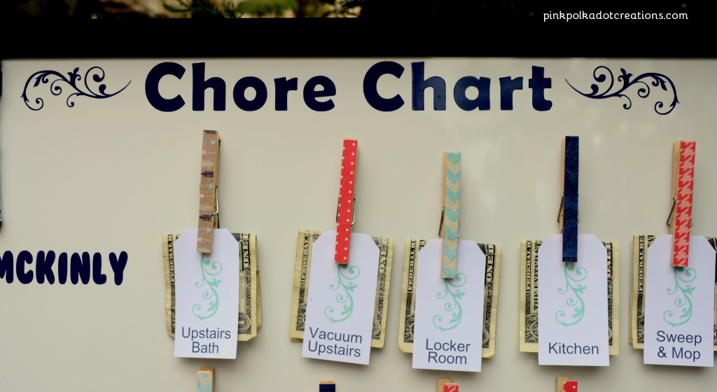 Magnetic Board Chore Chart
