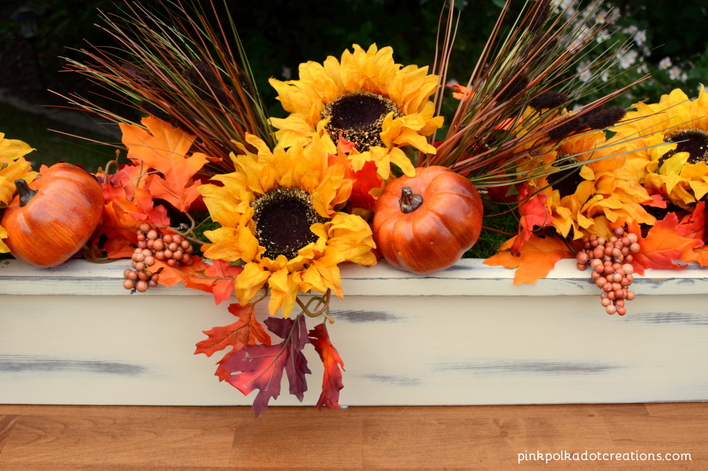 fall table centerpiece