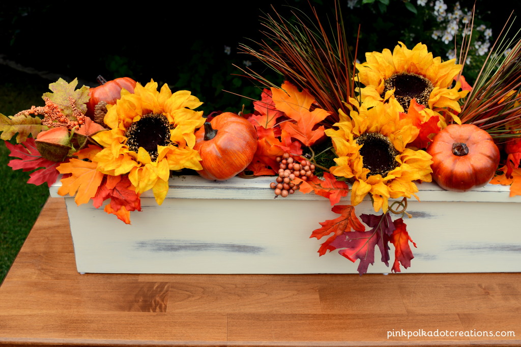 fall table centerpiece