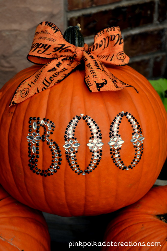 Boo pumpkin