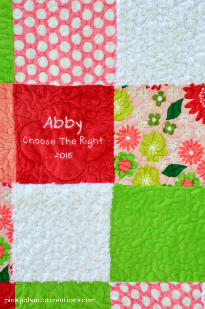 Abby's Baptism Quilt