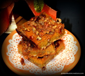 pecan pumpkin pie bars