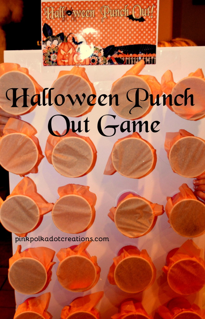 Halloween Punch Out Game