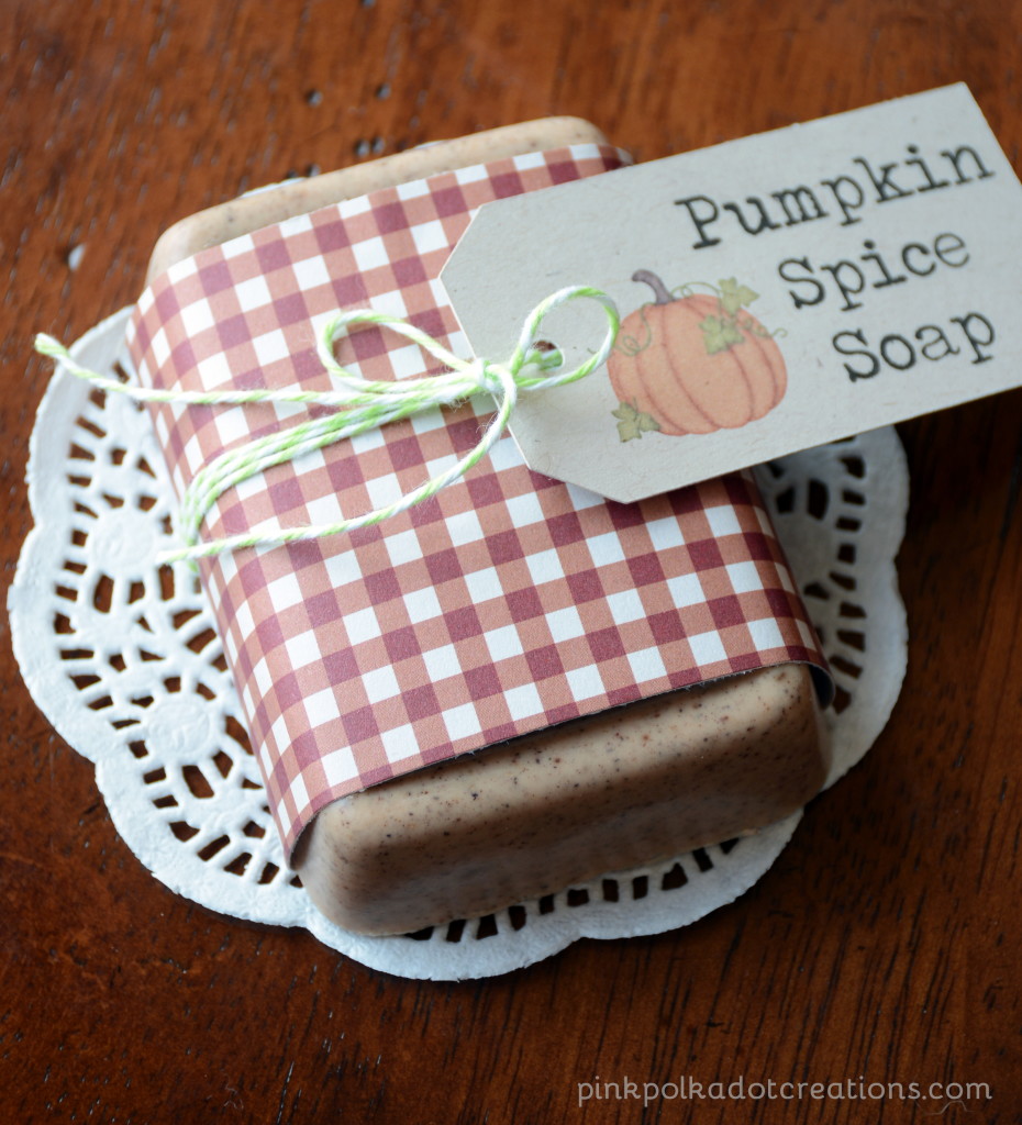 pumpkin spice soap