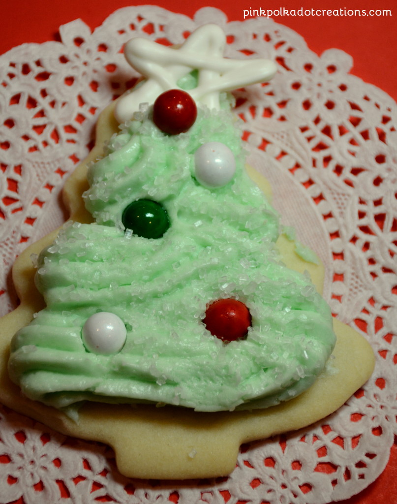 Christmas Tree Sugar Cookies