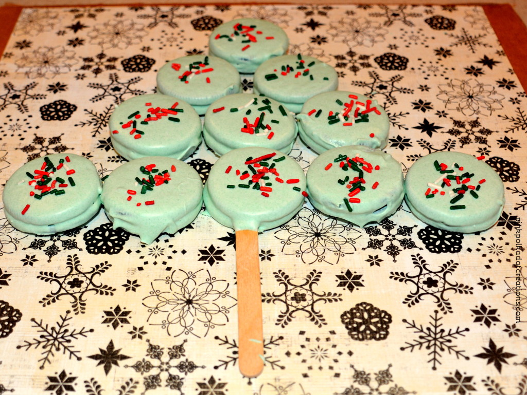 Oreo Christmas Trees