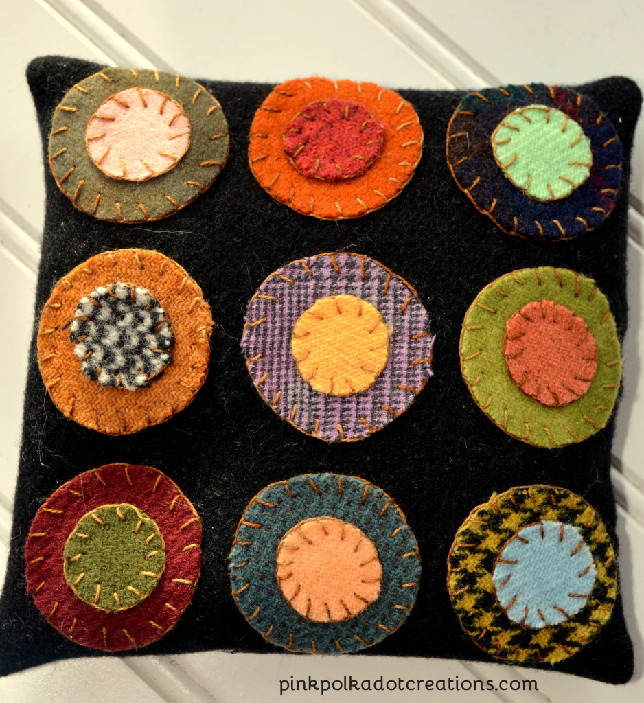 wool pin cushion