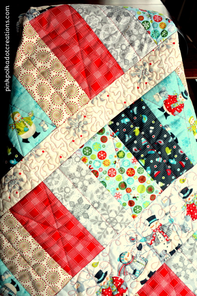 snowman quilt