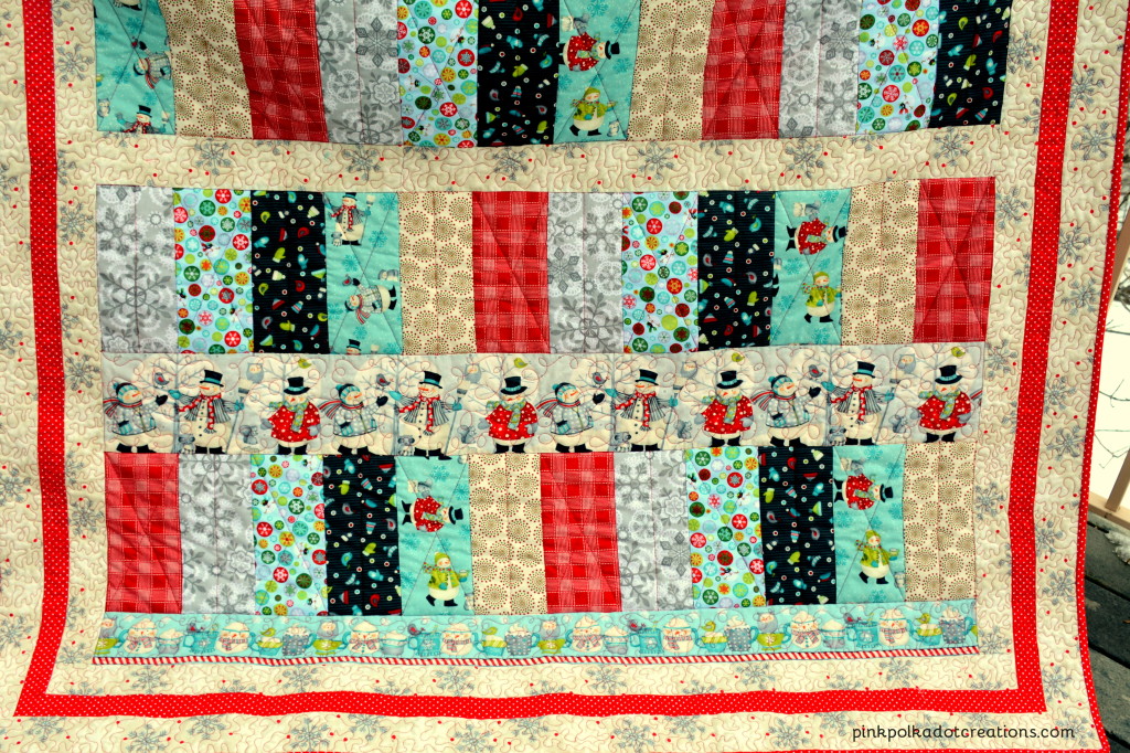 snowman quilt