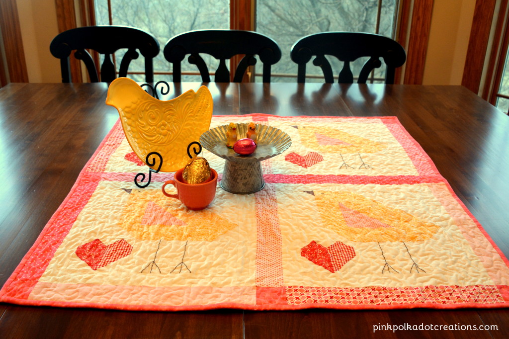 chick Easter Quilt