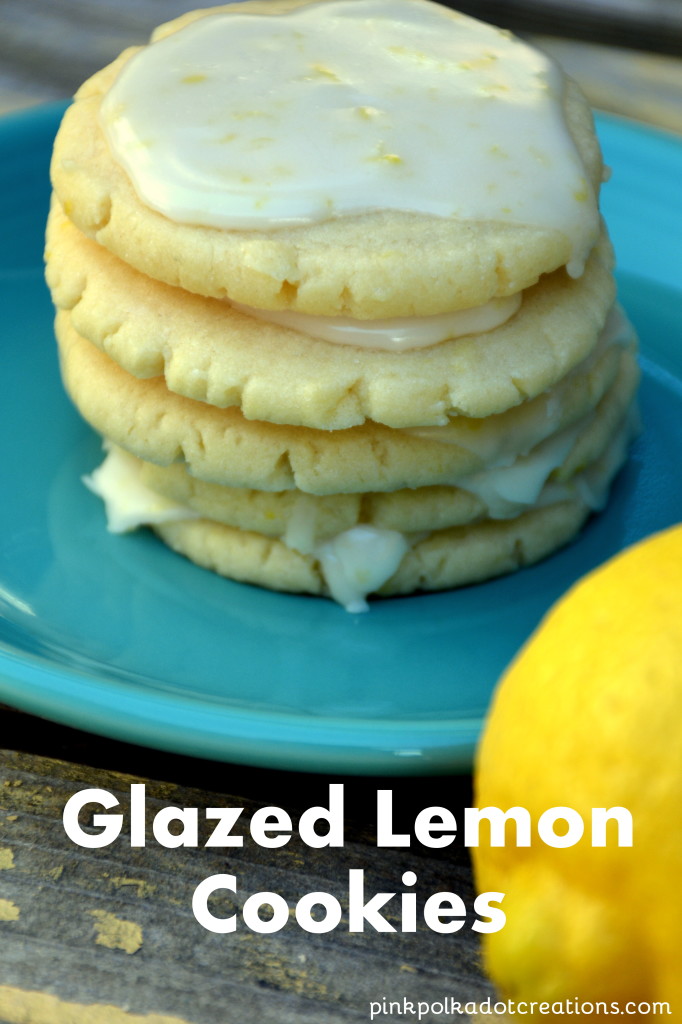 glazed lemon cookies