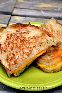 rosemary grilled cheese sandwich