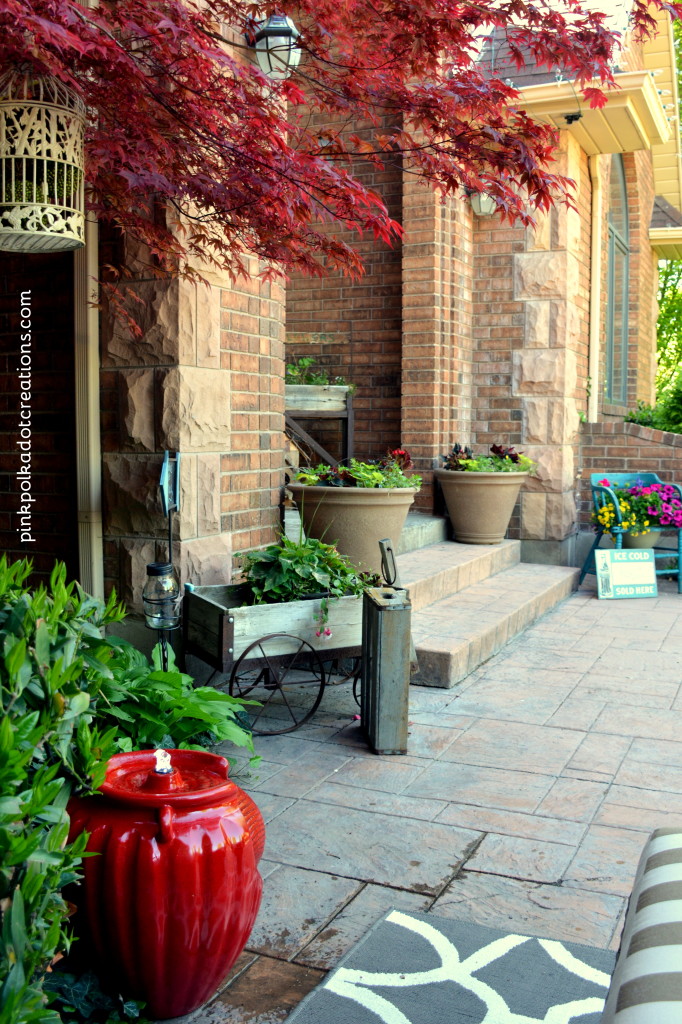 outdoor living space