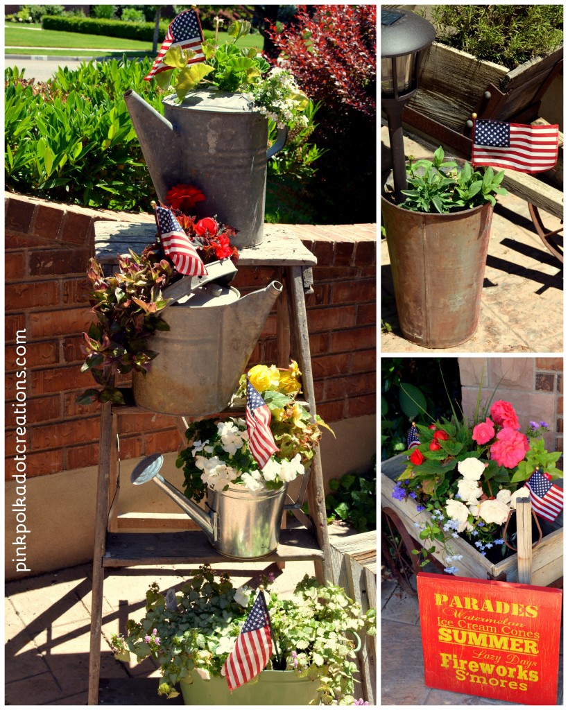 Americana Pom pom wreath