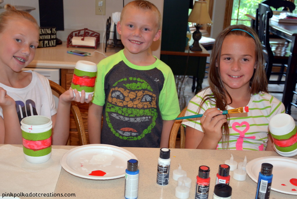 patriotic mason jars