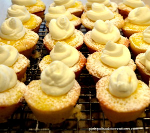 sugar cookie lemon tarts