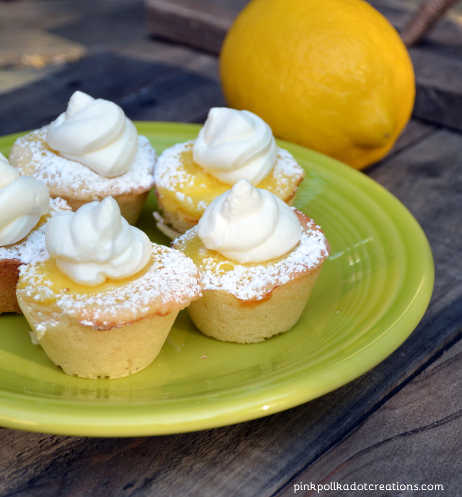 sugar cookie lemon tarts