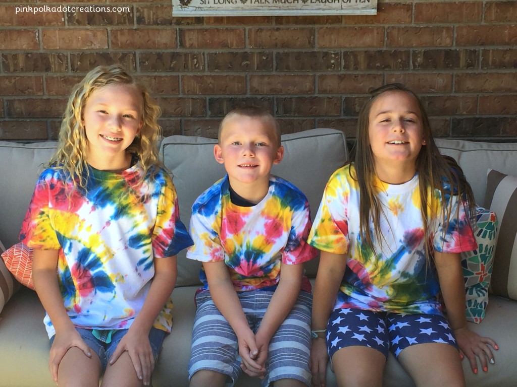 Vinyl and Tie Dyed Shirts - Pink Polka Dot Creations