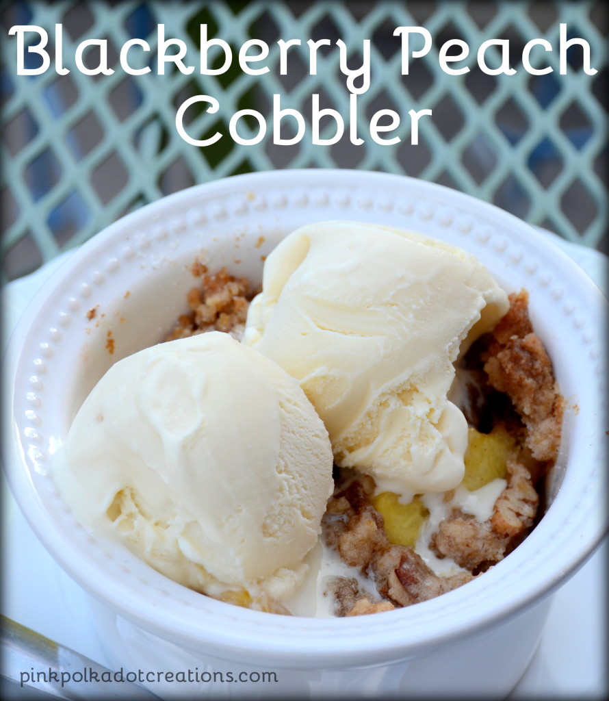 blackberry peach cobbler