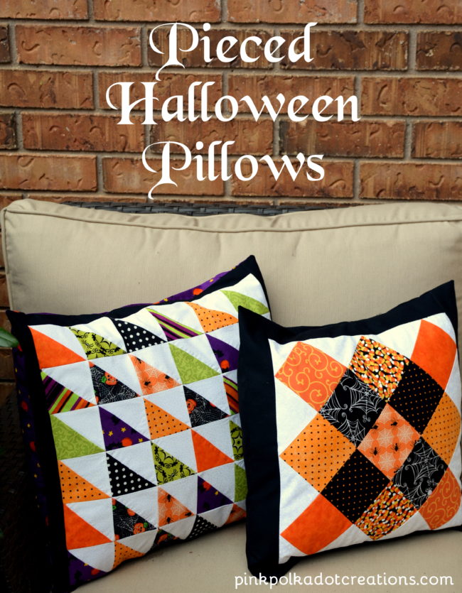 halloween plush pillows