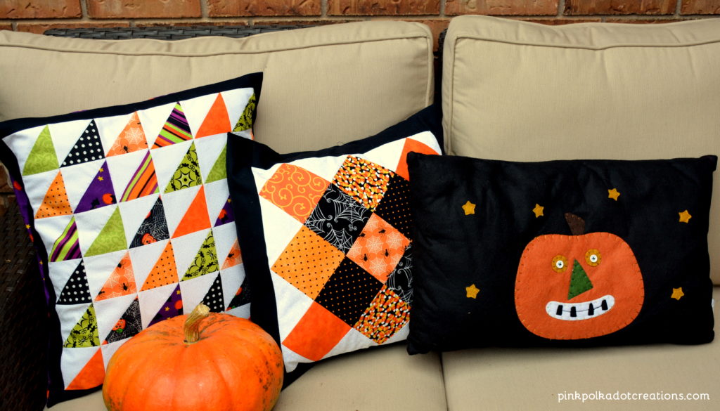 Little Halloween Pillows Downloadable Pattern