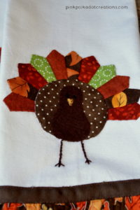 ruffled Thanksgiving Dishtowels