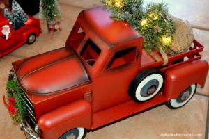 vintage Christmas truck