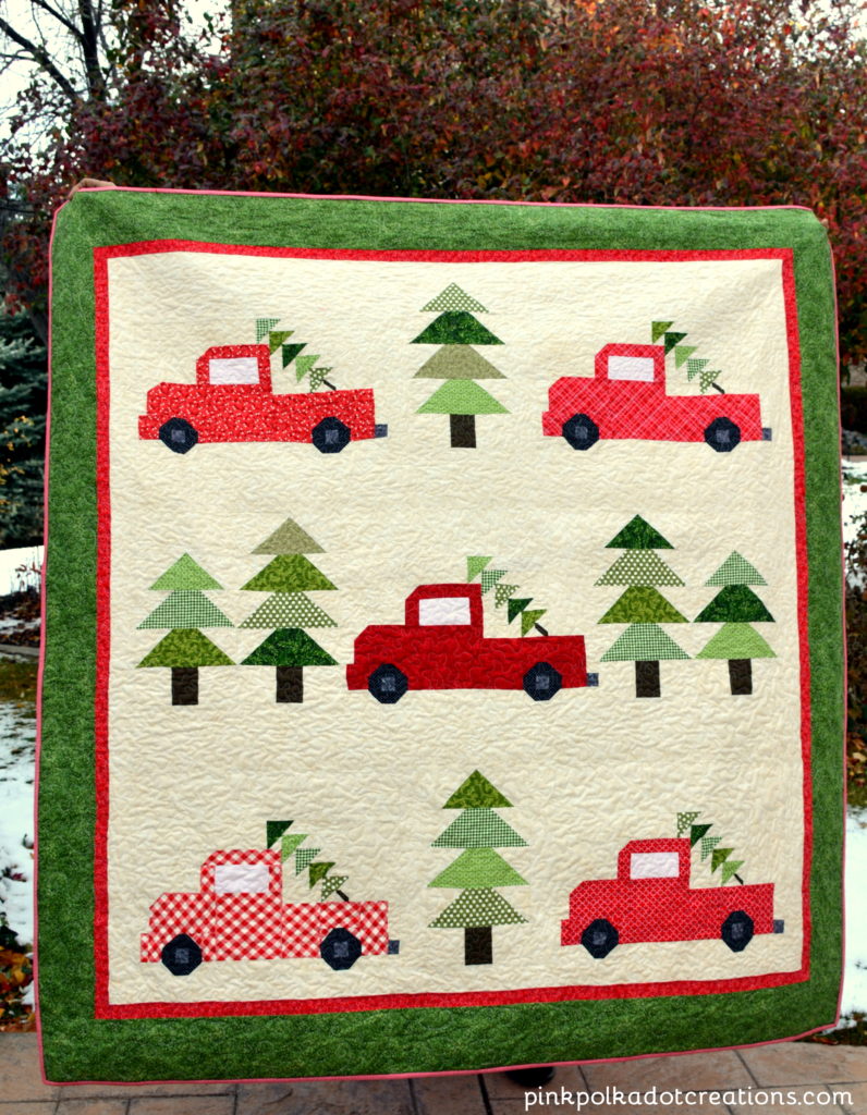 vintage Christmas quilt