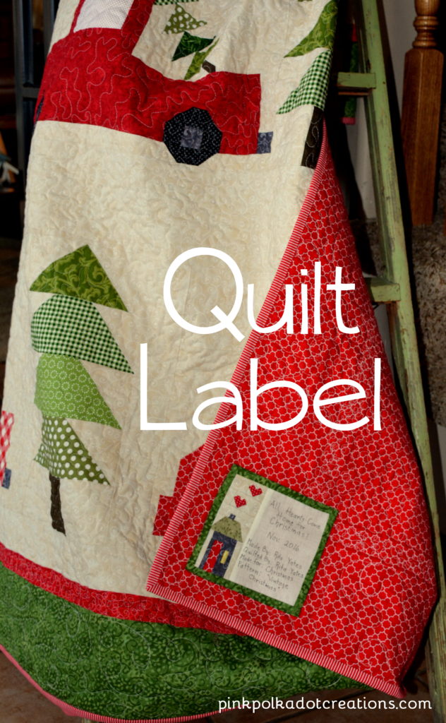 quilt label-home