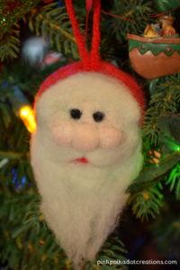 felted santa