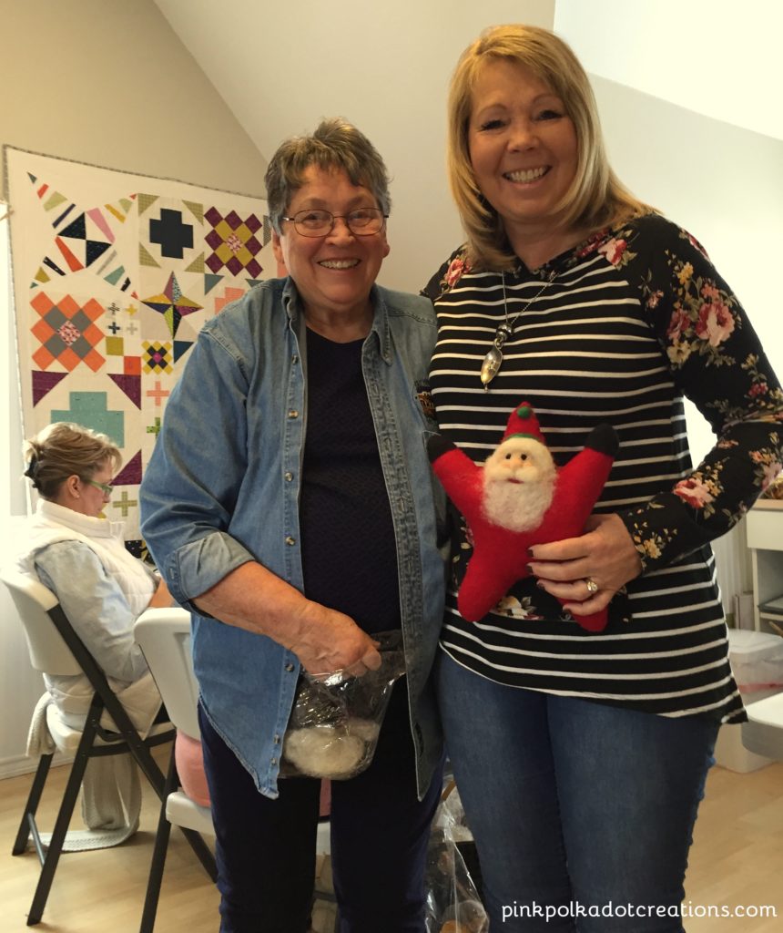 Felted Santa class