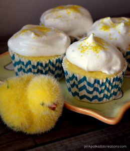 light lemon cupcakes