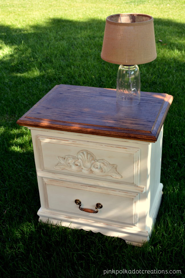 nightstand make-over