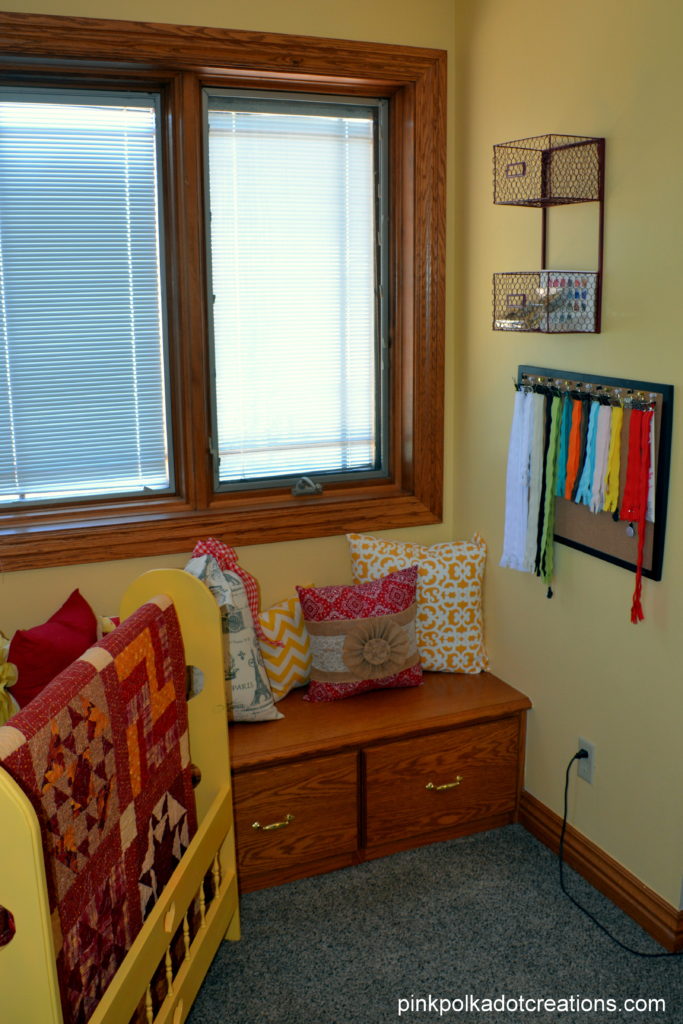 sewing room organization