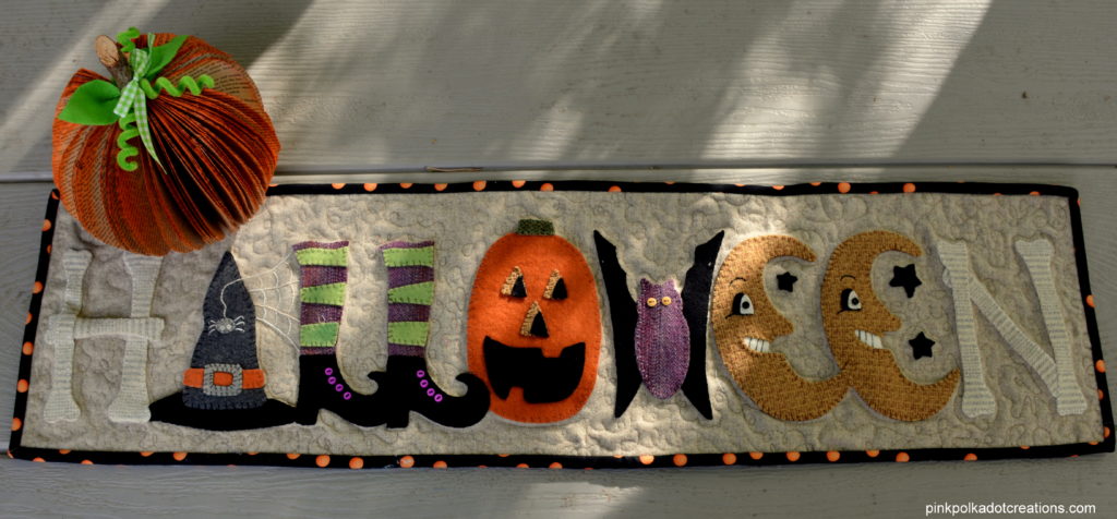 wool Halloween runner