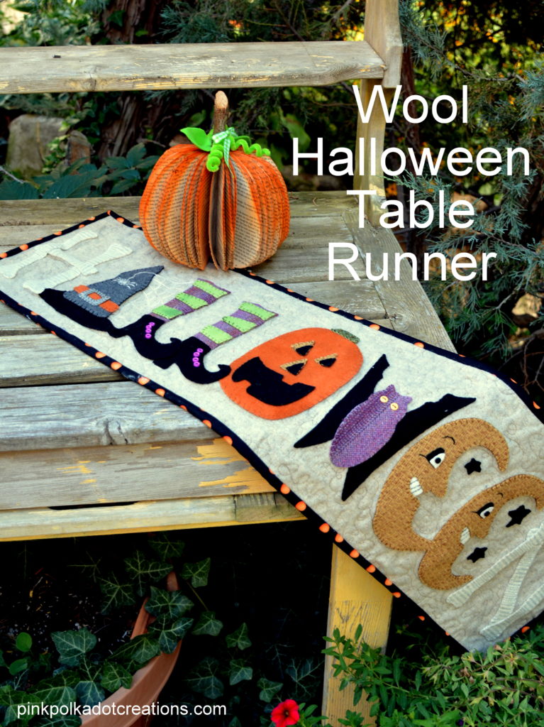 wool Halloween runner