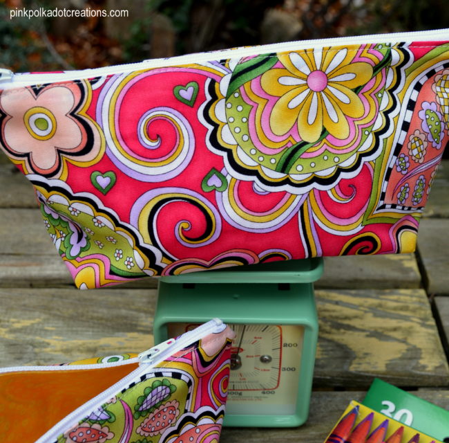 Easy to Sew Zippered Pouches! - Pink Polka Dot Creations