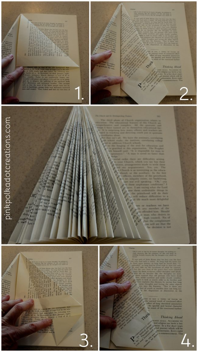 DIY Christmas Book angels